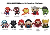 MARVEL CLASSIC 24PC 3D FOAM BAG CLIP DS