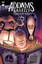 ADDAMS FAMILY CHARLATANS WEB #2 CVR B DELGADO