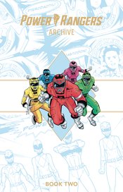 POWER RANGERS ARCHIVE DLX ED HC BOOK 02