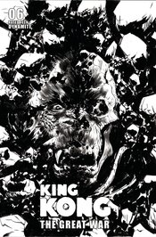 KONG GREAT WAR #6 CVR D 10 COPY INCV LEE LINE ART