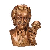 ALBERT EINSTEIN 12IN RESIN BUST