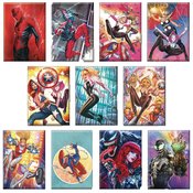 MARVEL SPIDER-MAN COMIC COVERS 33PC MAGNET ASST