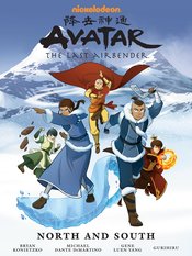 AVATAR LAST AIRBENDER NORTH AND SOUTH LIBRARY EDITION HC