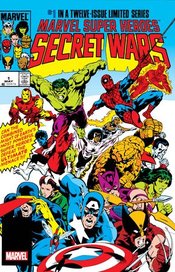 MSH SECRET WARS #1 FACSIMILE EDITION POSTER