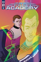 STAR TREK PICARDS ACADEMY #4 CVR C 10 COPY KANGAS B&W