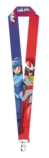 MEGA MAN AND PROTOMAN LANYARD