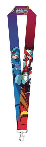 MEGA MAN X AND ZERO LANYARD