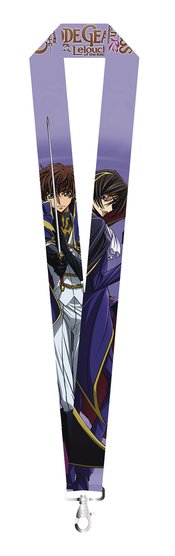 CODE GEASS SUZAKU AND LELOUCH LANYARD