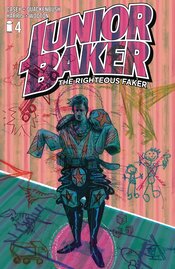 JUNIOR BAKER RIGHTEOUS FAKER #4 (OF 5) CVR A QUACKENBUSH (MR