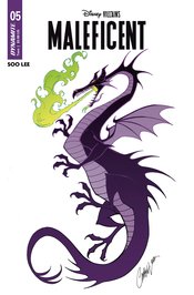 DISNEY VILLAINS MALEFICENT #5 CVR O FOC CAMPBELL ORIGINAL