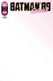 BATMAN 89 ECHOES #1 (OF 6) CVR D BLANK CSV