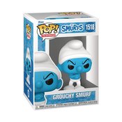 POP TV SMURFS GROUCHY SMURF VIN FIG