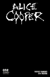 ALICE COOPER #1 CVR M FOC BLACK BLANK AUTHENTIX