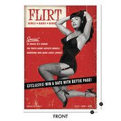 BETTIE PAGE FLIRT LARGE FORMAT PRINT