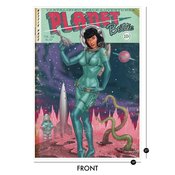 BETTIE PAGE PLANET BETTIE LARGE FORMAT PRINT