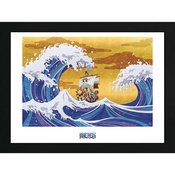 ONE PIECE THOUSAND SUNNY FRAMED PRINT