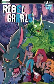 REBEL GRRRLS #3 CVR A ROBERT AHMAD