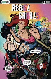 REBEL GRRRLS #3 CVR C KARL WALLER