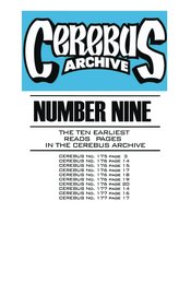 CEREBUS ARCHIVE VOL 09