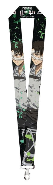 ATTACK ON TITAN LEVI LANYARD