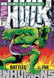 MARVEL HULK KING SIZE SPECIAL 17X12IN METAL SIGN