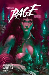 VAMPIRELLA DRACULA RAGE #3 CVR K FOC PARRILLO ULTRAVIOLET