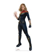 THE MARVELS CAPTAIN MARVEL LIFE-SIZE STANDEE