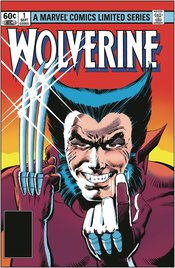 MARVEL WOLVERINE MINI SERIES #1 17X12IN METAL SIGN