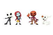 NIGHTMARE BEFORE CHRISTMAS 2.5IN METALFIGS 4-PK