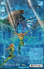 JUSTICE LEAGUE VS GODZILLA VS KONG #4 (OF 6) CVR A JOHNSON