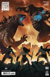 JUSTICE LEAGUE GODZILLA KONG #4 (OF 6) CVR D INC 1:25