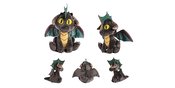 D&D BLACK DRAGON PHUNNY PLUSH