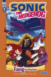 SONIC THE HEDGEHOG FANG HUNTER #2 CVR A HAMMERSTROM