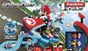 CARRERA 1ST MARIO KART MARIO VS PEACH 1/50 SLOT CAR SET (NET