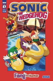 SONIC THE HEDGEHOG FANG HUNTER #3 CVR A HAMMERSTROM