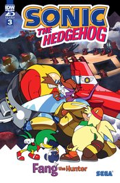 SONIC THE HEDGEHOG FANG HUNTER #3 CVR C 10 COPY FONSECA