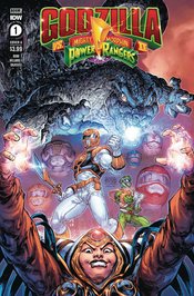 GODZILLA VS MMPR II #1 CVR A WILLIAMS II