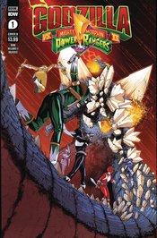 GODZILLA VS MMPR II #1 CVR B SANCHEZ