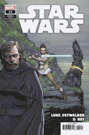 STAR WARS #45 LUKE SKYWALKER REY MASTER APPRENTICE VAR