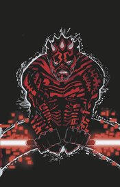 STAR WARS DARTH MAUL BLACK WHITE & RED #1 100 COPY INCV VIR