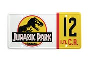 JURASSIC PARK NEDRY LICENSE PLATE