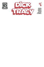 DICK TRACY #1 CVR D BLANK SKETCH