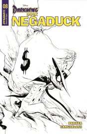 NEGADUCK #8 CVR F 10 COPY INCV LEE LINE ART