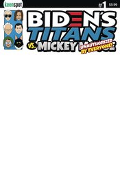 BIDENS TITANS VS MICKEY MOUSE (UNAUTH) #1 CVR G BLANK SKETCH