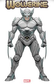 WOLVERINE #49 LEINIL YU ADAMANTIUM ARMOR DESIGN VAR