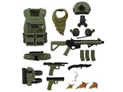 ACTION FORCE SERIES 3 DELTA GEAR PACK FEMALE