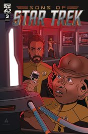 STAR TREK SONS OF STAR TREK #3 CVR B HARVEY