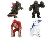 GODZILLA 2.5IN METALFIGS 4 PACK