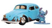 LILO & STITCH 59 BLUE PUNCH BUGGY W/ STITCH AF 1/32 DIE-CAST