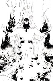 SPACE GHOST #1 CVR Q 40 COPY INCV LEE LINE ART VIRGIN